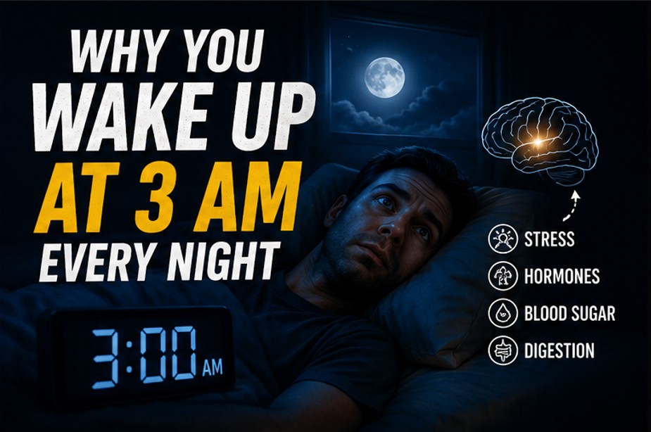 Nighttime wake-up educational graphic